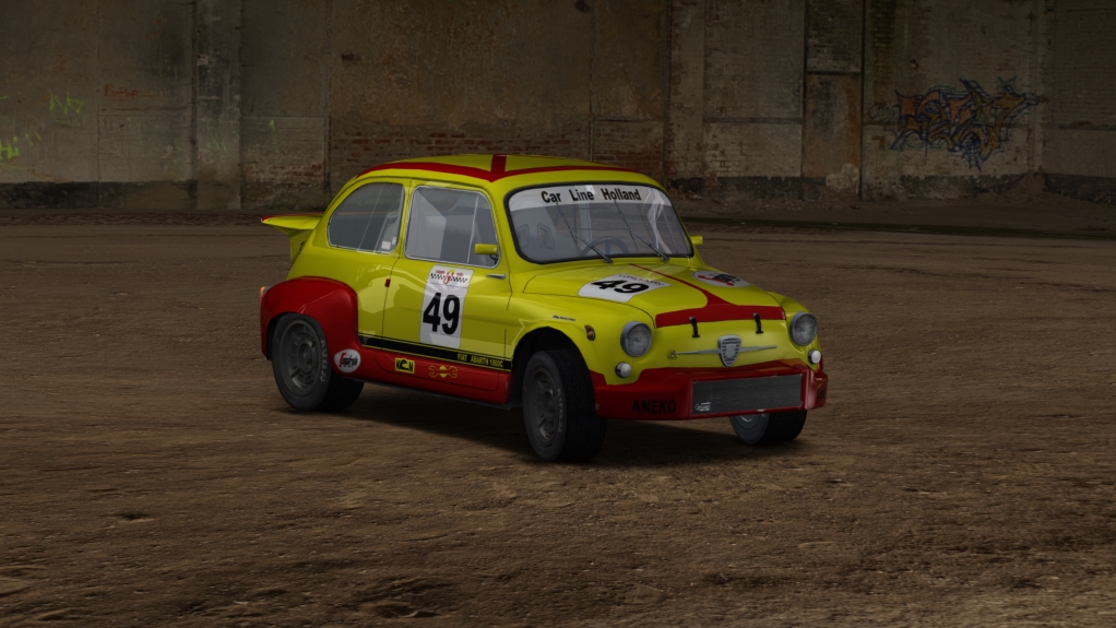 Abarth 1000 Berlina Corsa 1966 Radiale Gr. 5 Class 1000cc, skin 49