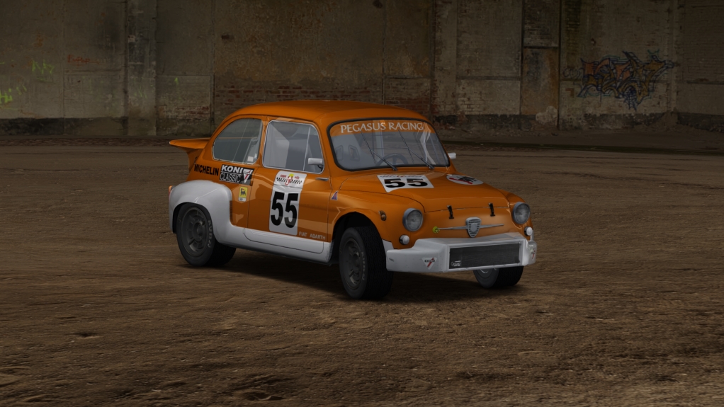 Abarth 1000 Berlina Corsa 1966 Radiale Gr. 5 Class 1000cc, skin 55