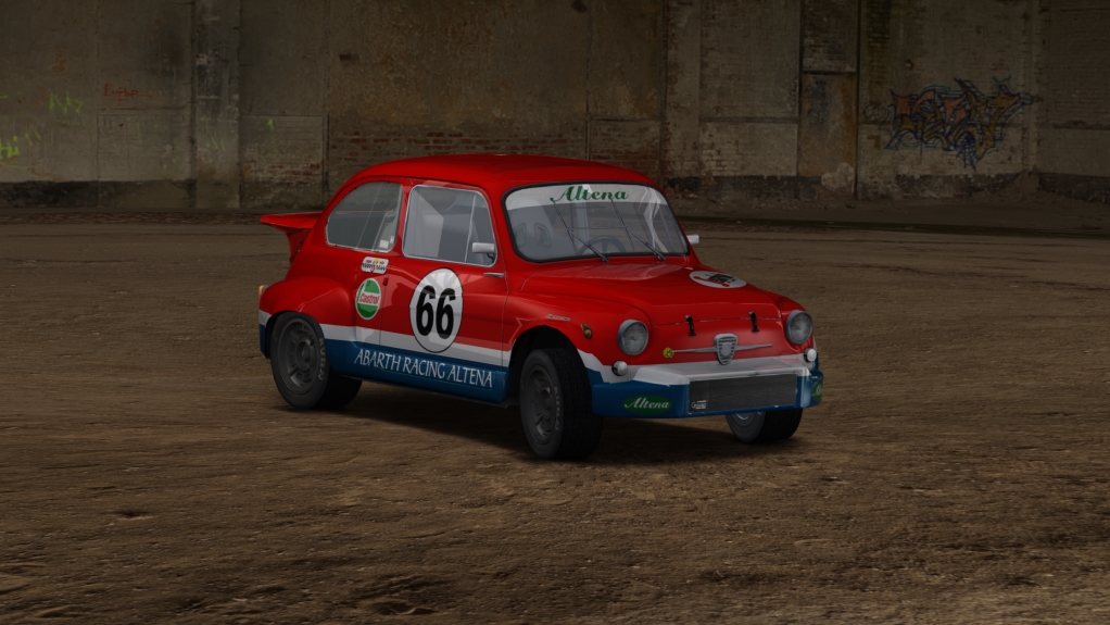 Abarth 1000 Berlina Corsa 1966 Radiale Gr. 5 Class 1000cc, skin 66