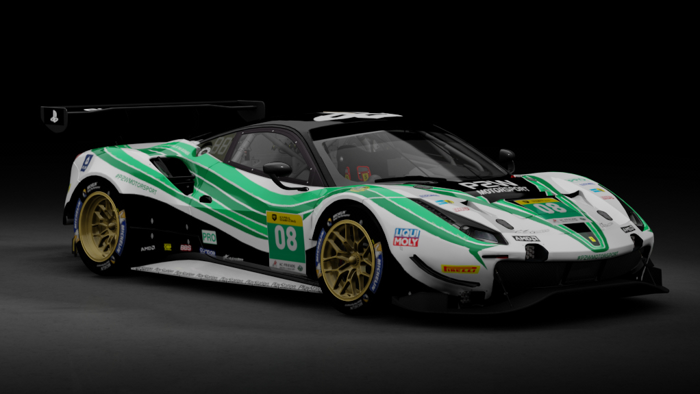 GTLM Ferrari 488 GTE EVO IMSA AC-Friends), skin ACF_WEC_#08_Mueller_Diakowski