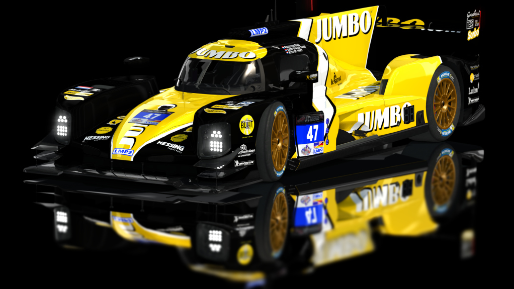 LMP-2 Dallara p217 Lmp2 (AC-Friends), skin ACF_Hamann_47