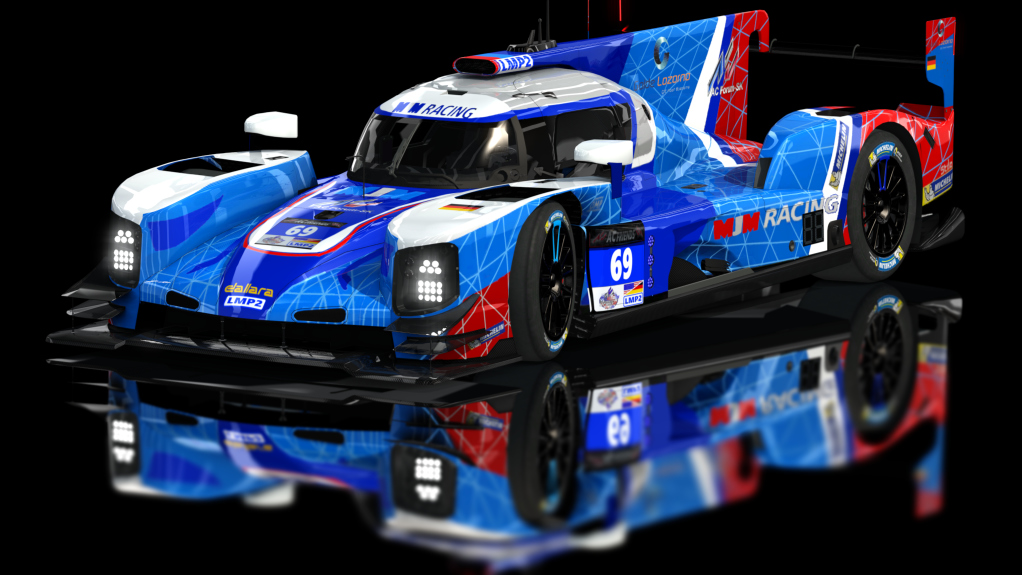 LMP-2 Dallara p217 Lmp2 (AC-Friends), skin ACF_Kockmann_69