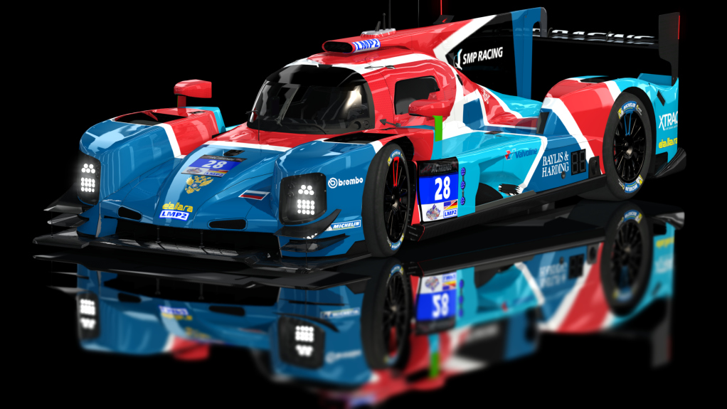 LMP-2 Dallara p217 Lmp2 (AC-Friends), skin ACF_Krause_28