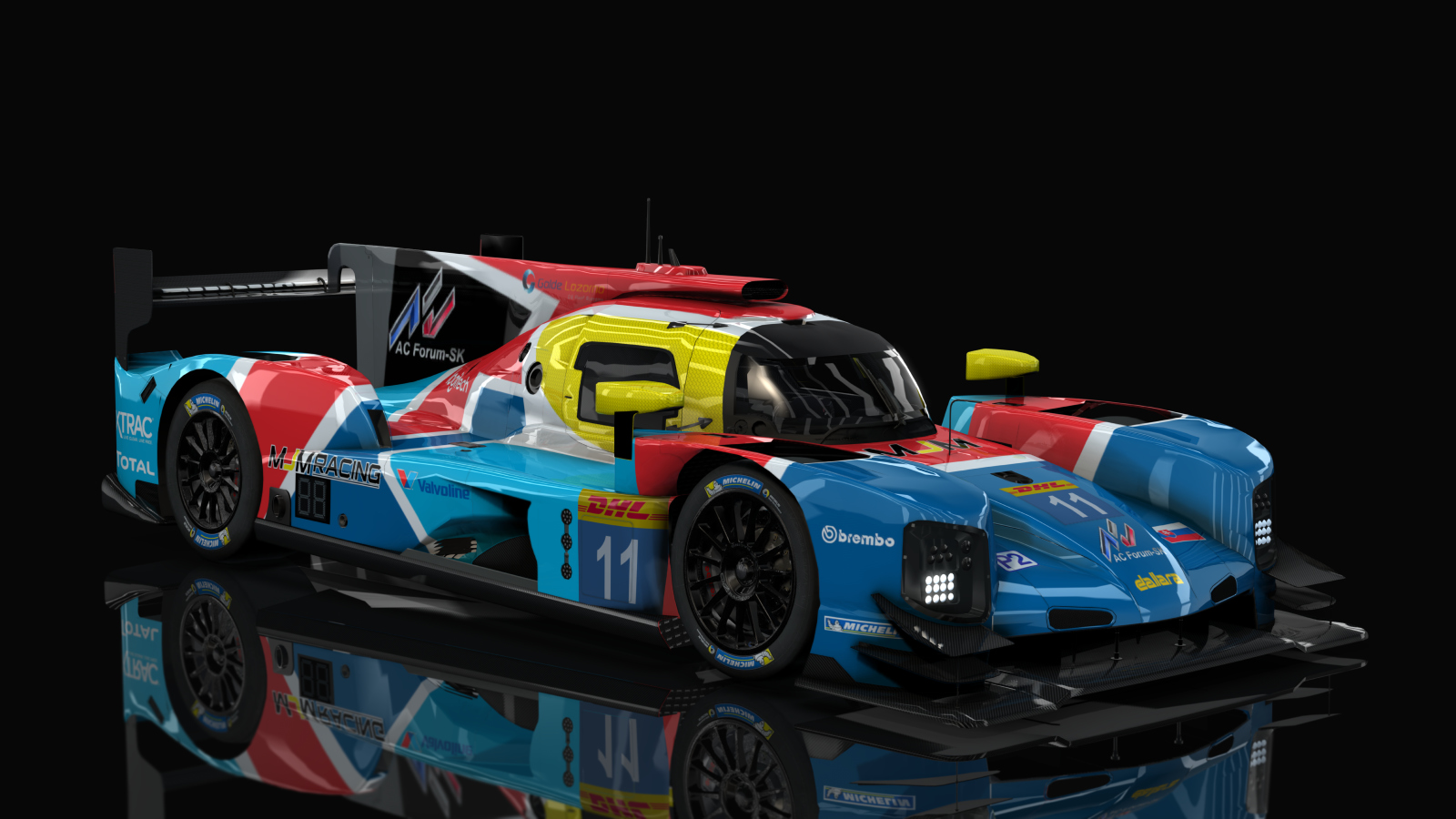 LMP-2 Dallara p217 Lmp2 (AC-Friends), skin MJM_11_RF