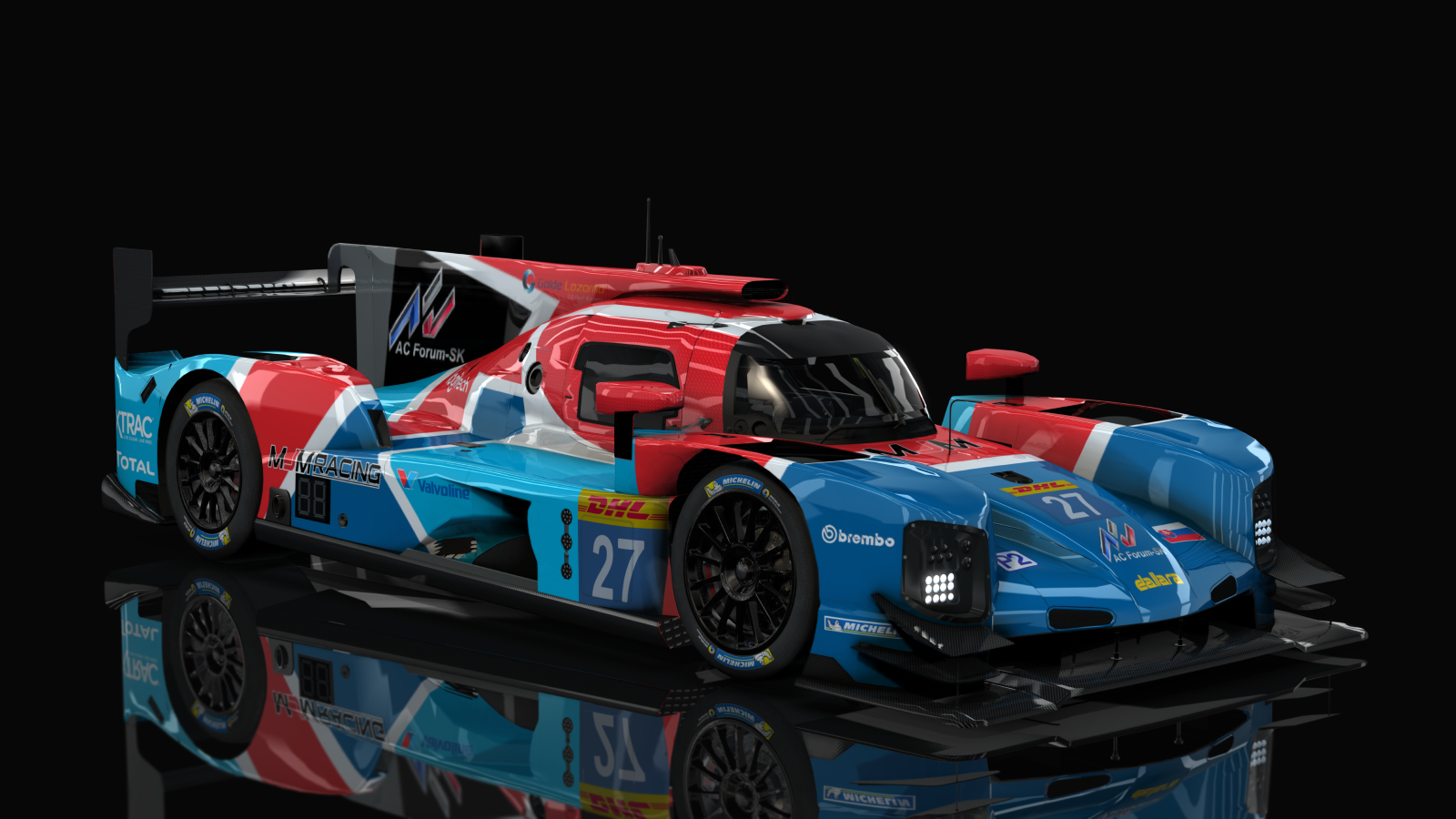 LMP-2 Dallara p217 Lmp2 (AC-Friends), skin MJM_27_RF