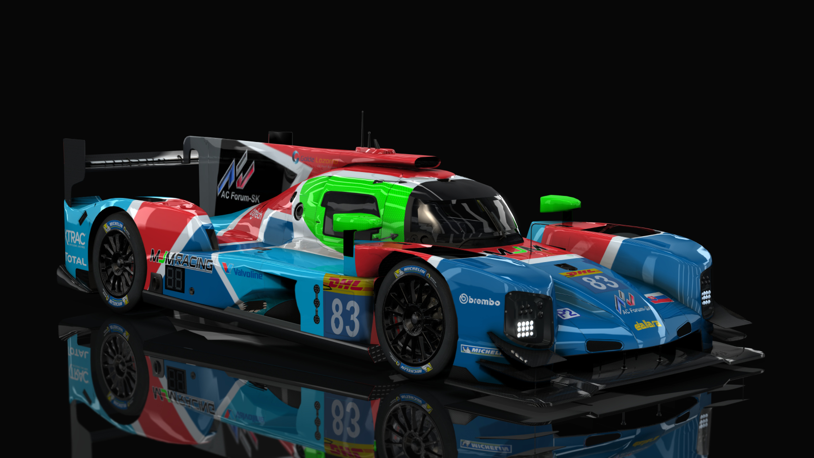 LMP-2 Dallara p217 Lmp2 (AC-Friends), skin MJM_83_RF