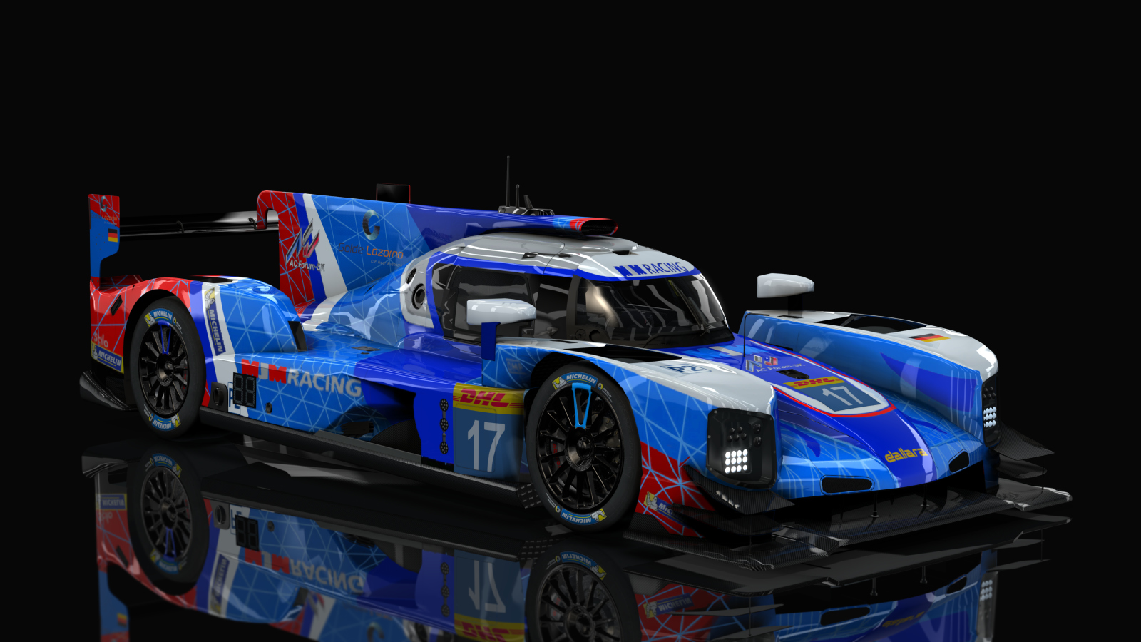 LMP-2 Dallara p217 Lmp2 (AC-Friends), skin mjm_19_17