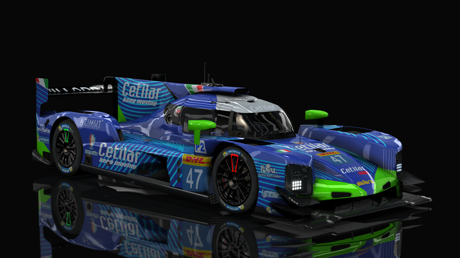 LMP-2 Dallara p217 Lmp2 (AC-Friends), skin villorba_corse_19_47lm