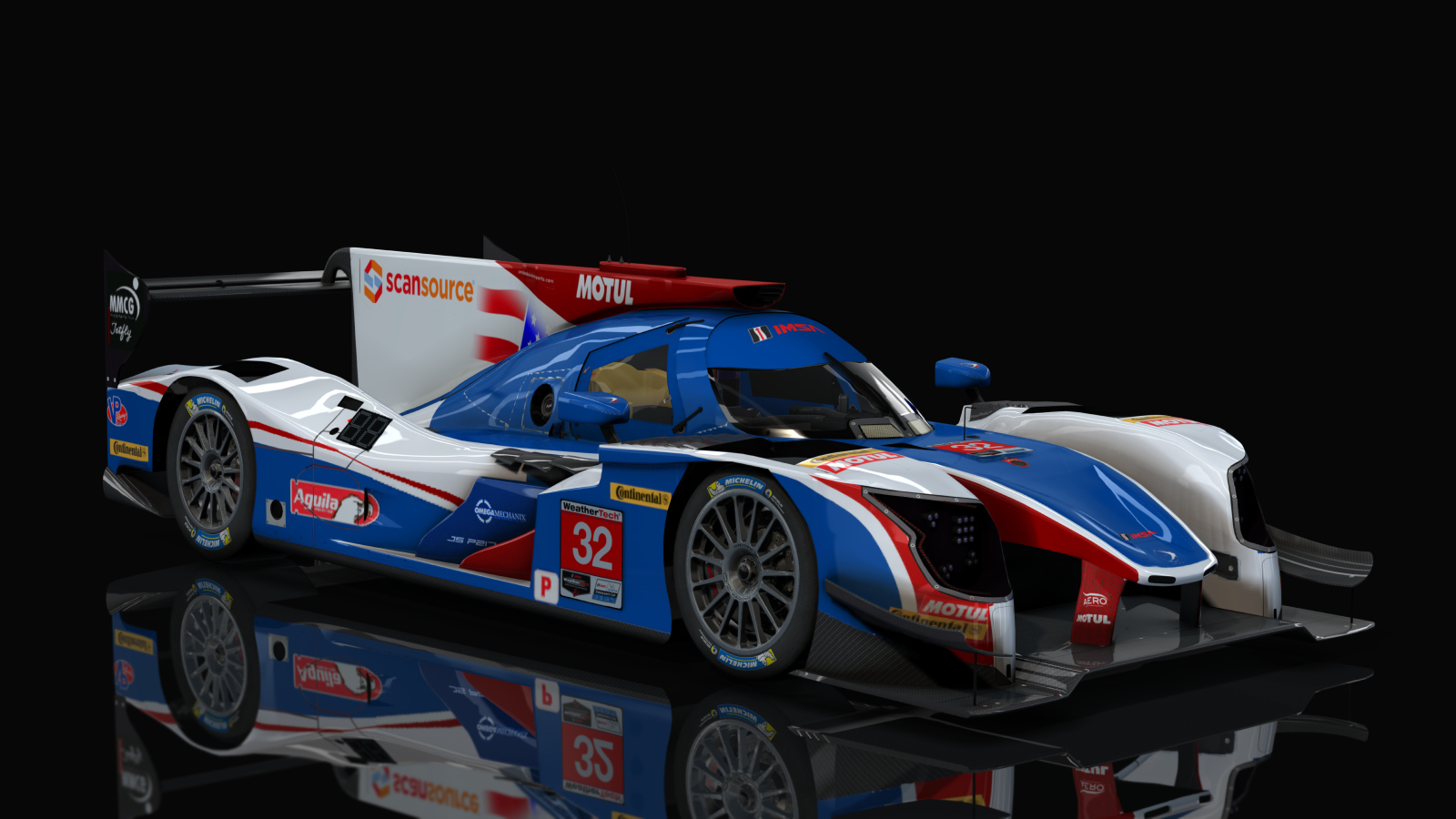 LMP-2 Ligier JS P217 Lmp2 (AC-Friends), skin 180032wi