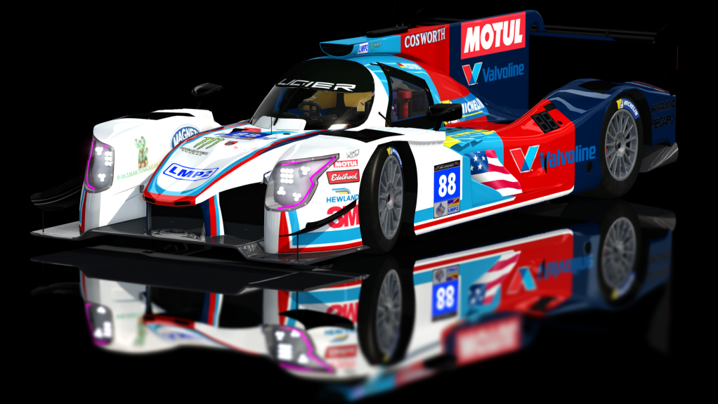 LMP-2 Ligier JS P217 Lmp2 (AC-Friends), skin ACF_Pickford_88