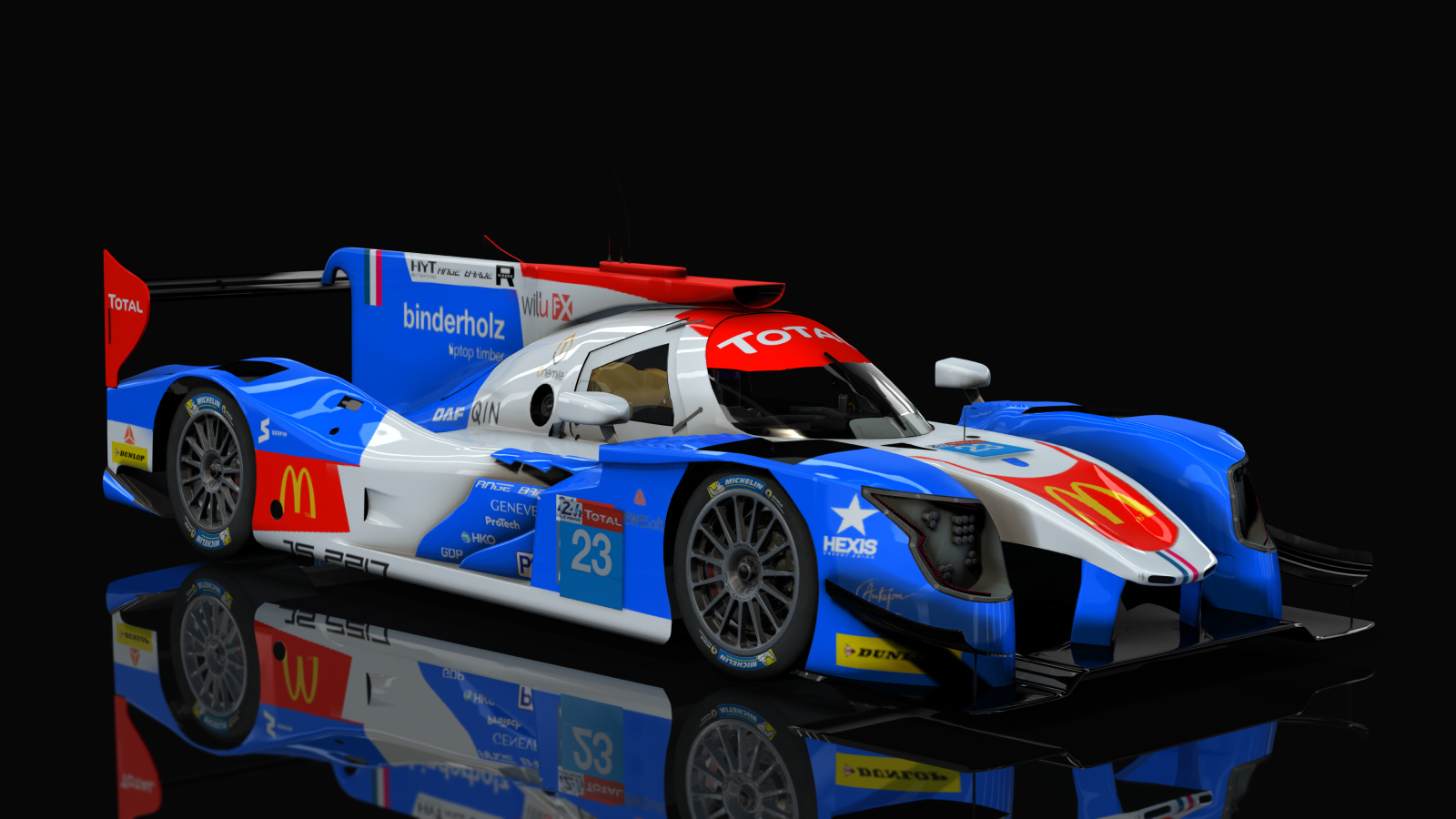 LMP-2 Ligier JS P217 Lmp2 (AC-Friends), skin Panis Barthez Competition Le Mans 2019