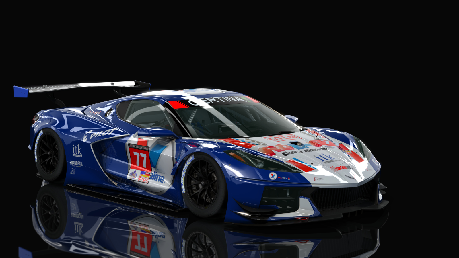 GTLM Chevrolet Corvette C8R WEC(AC-Friends), skin ACF_77_Callaway