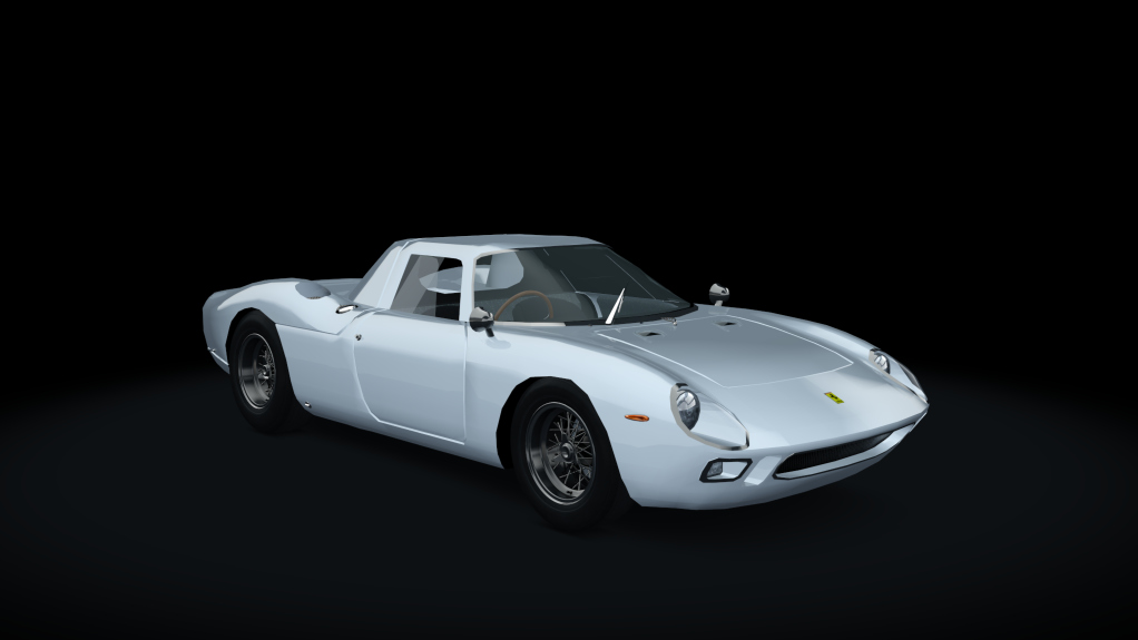 Ferrari 250 LM, skin Bianco