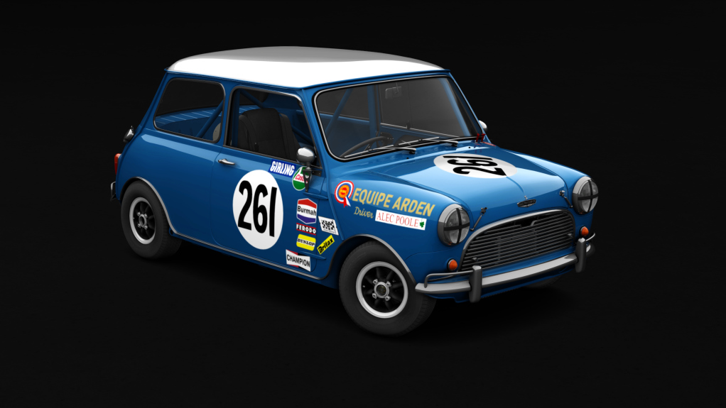 Austin Mini Cooper S 1000 Group 2, skin 261_equipe_arden