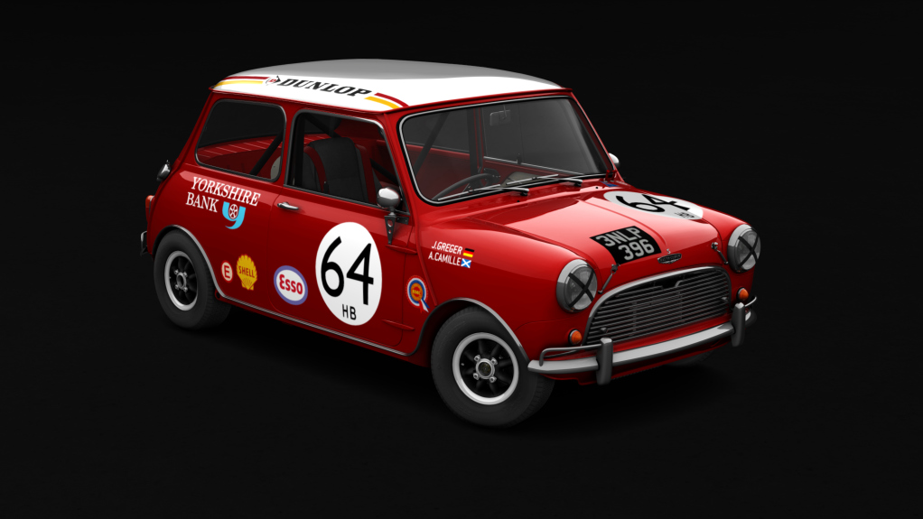 Austin Mini Cooper S 1000 Group 2, skin 64_Yorkshire_Bank