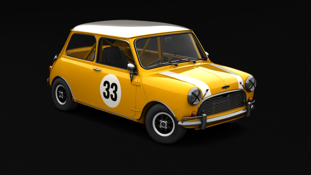 Austin Mini Cooper S FIA App.K Historic Racing, skin 33_Frotscher