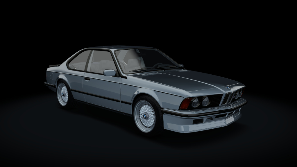 BMW M635CSi, skin Titanium_Silver