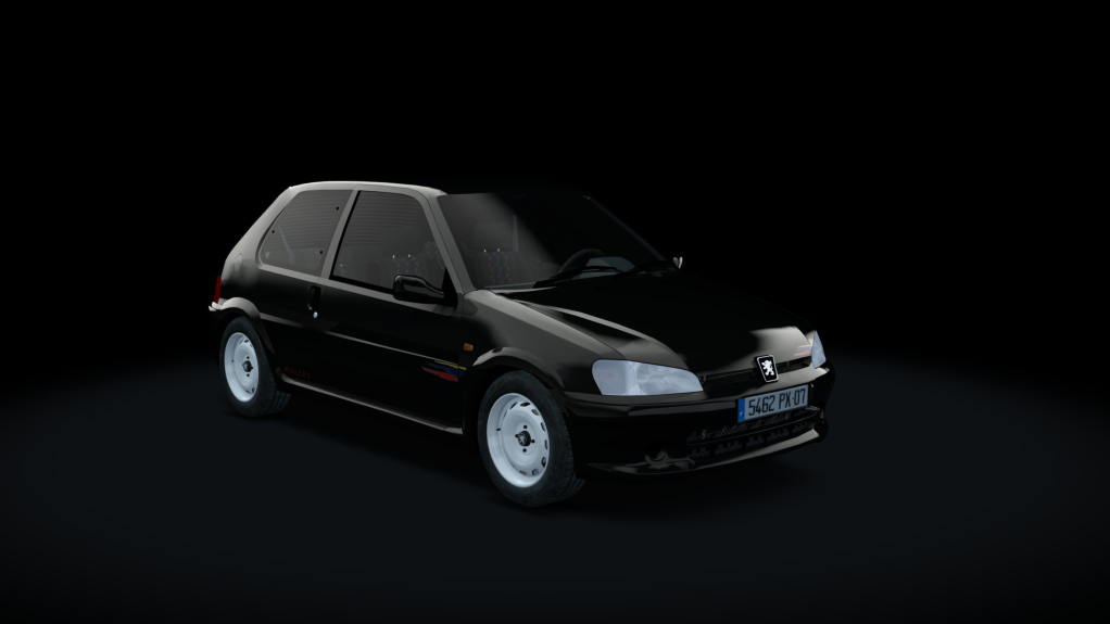 Peugeot 106 Rallye S2 Tuned, skin 02_black