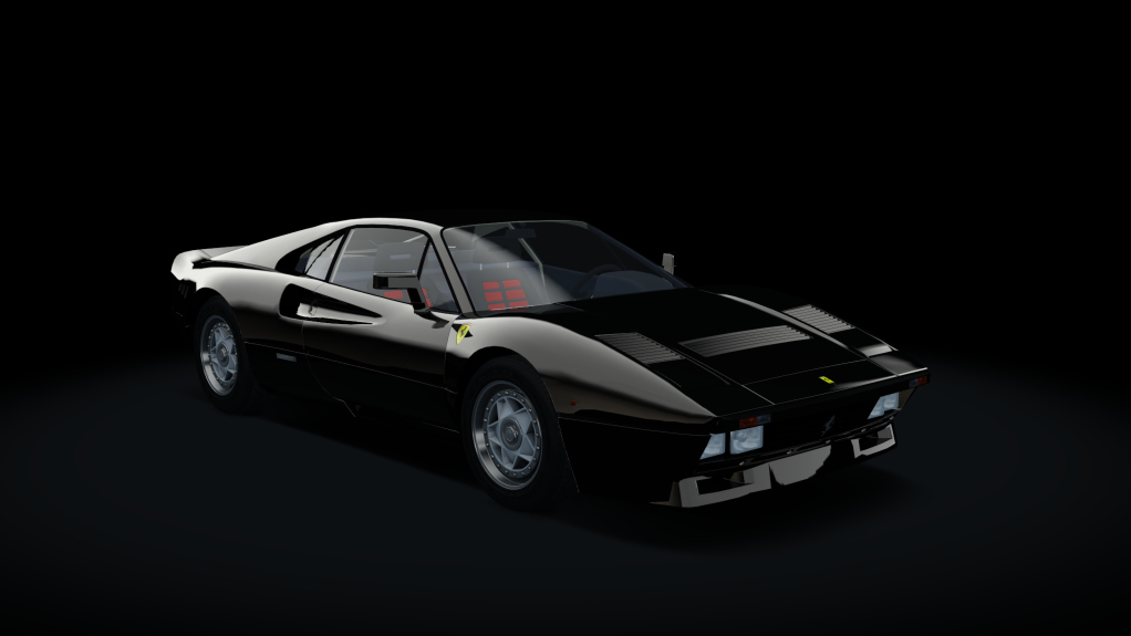 Ferrari 288 GTO, skin nero