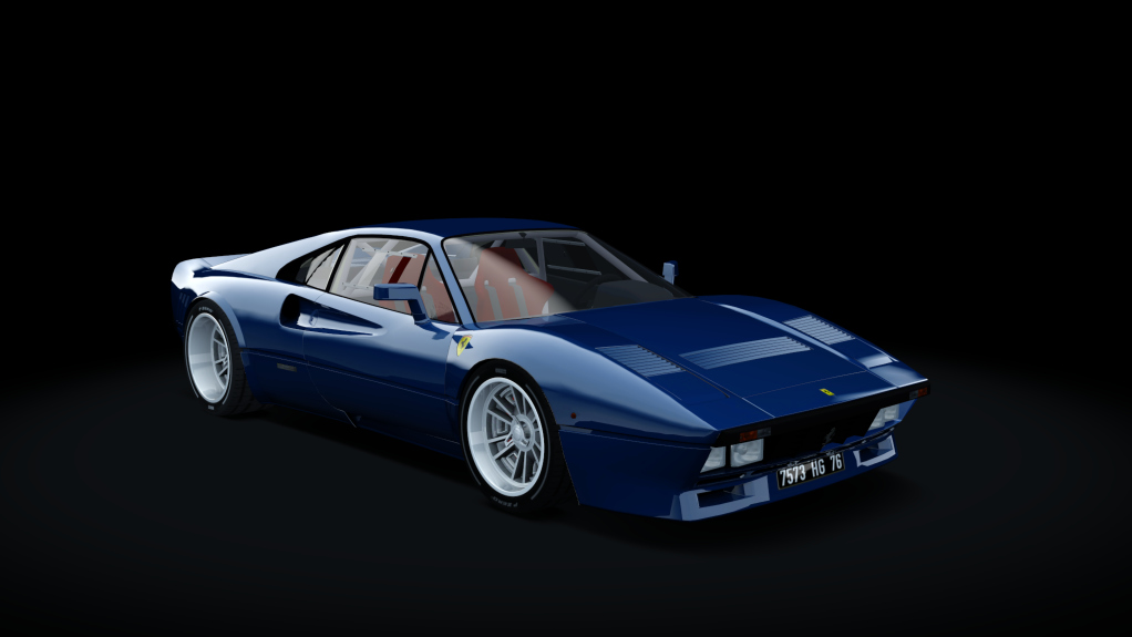 Ferrari 288 GTO Trackday, skin Blu_Tour_de_France