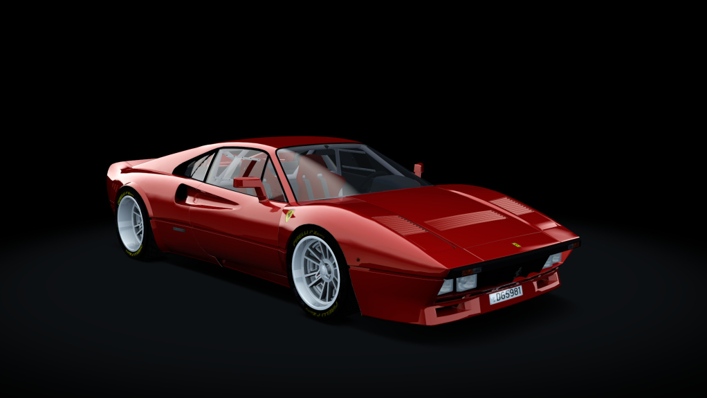 Ferrari 288 GTO Trackday, skin Rosso_Scuderia