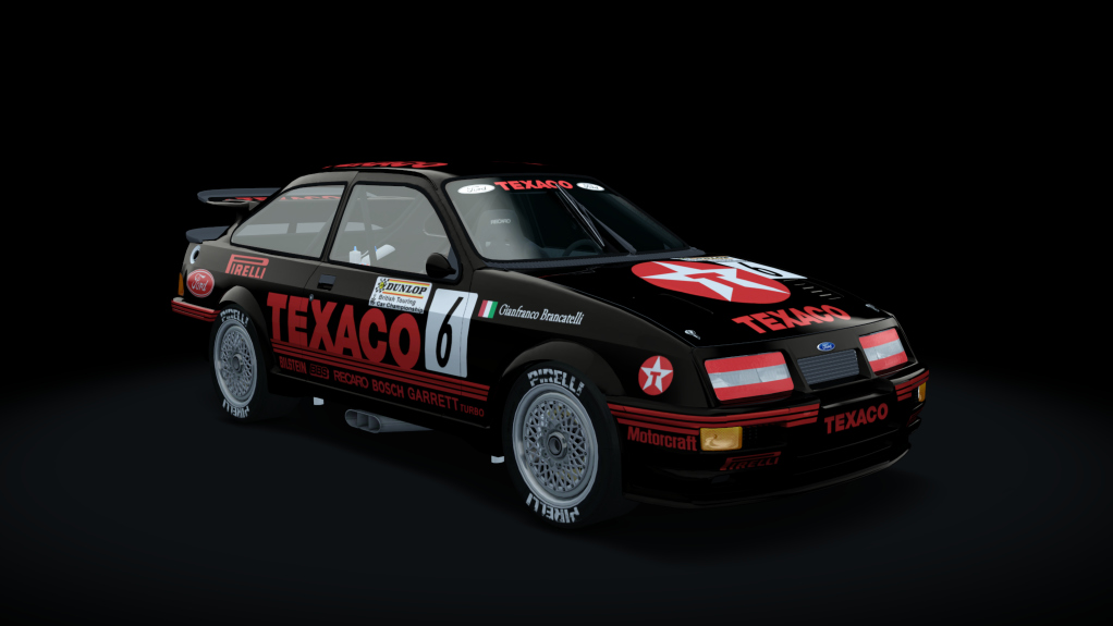 Ford Sierra RS500 DTM 90s, skin 88btcc_006_brancatelli