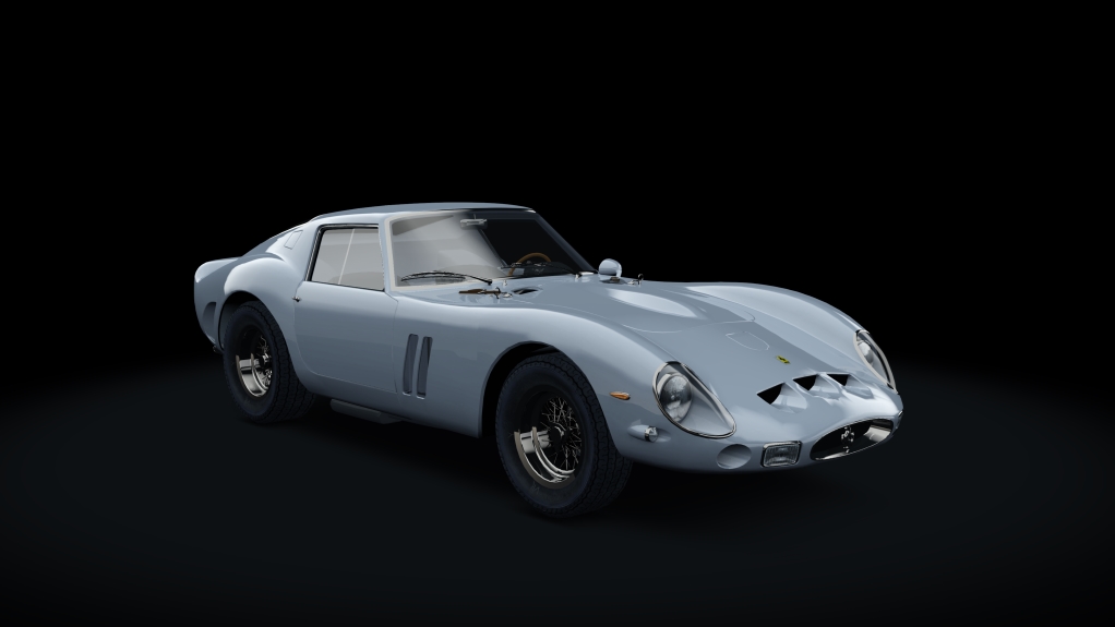 Ferrari 250 GTO Series 1, skin Silver