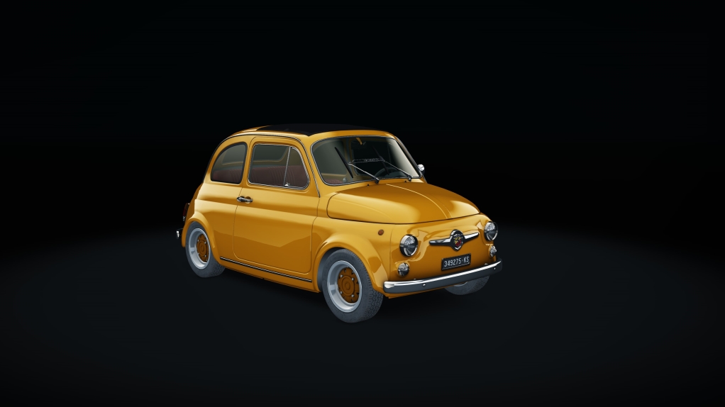 Abarth 595 SS Step 2, skin orange