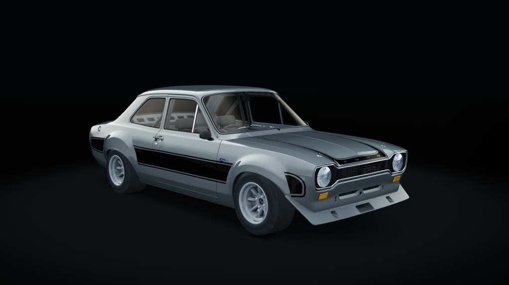 Ford Escort RS1600, skin grey_black