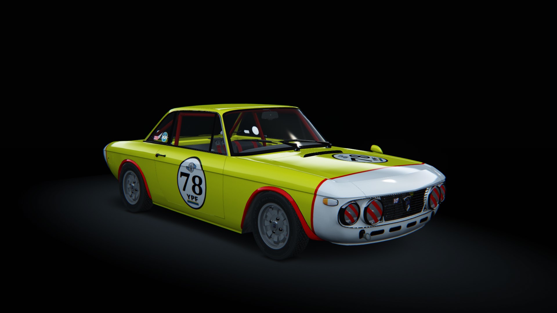 Lancia Fulvia 1.6 HF, skin Amarillo_78