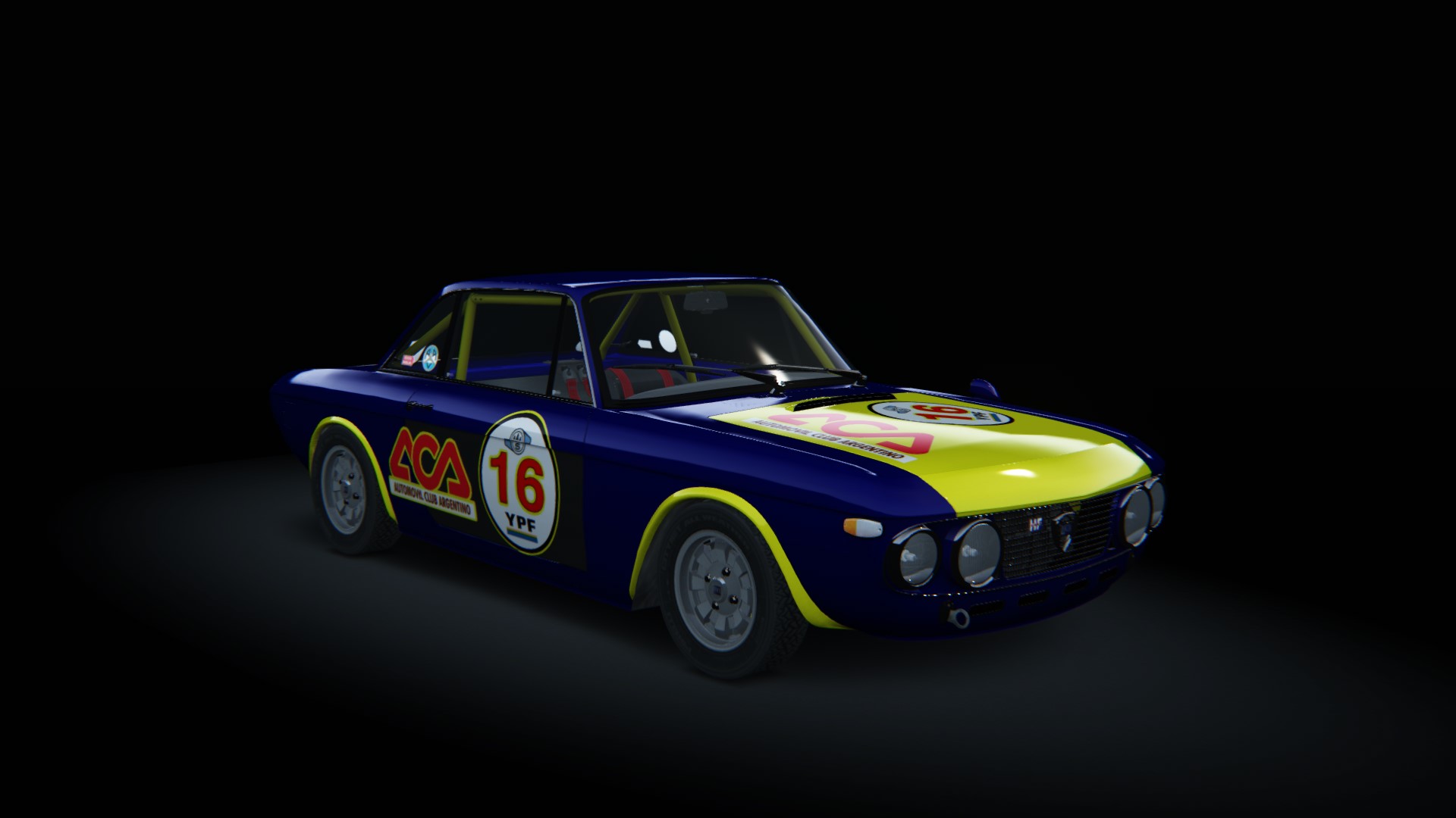 Lancia Fulvia 1.6 HF, skin azurro_16