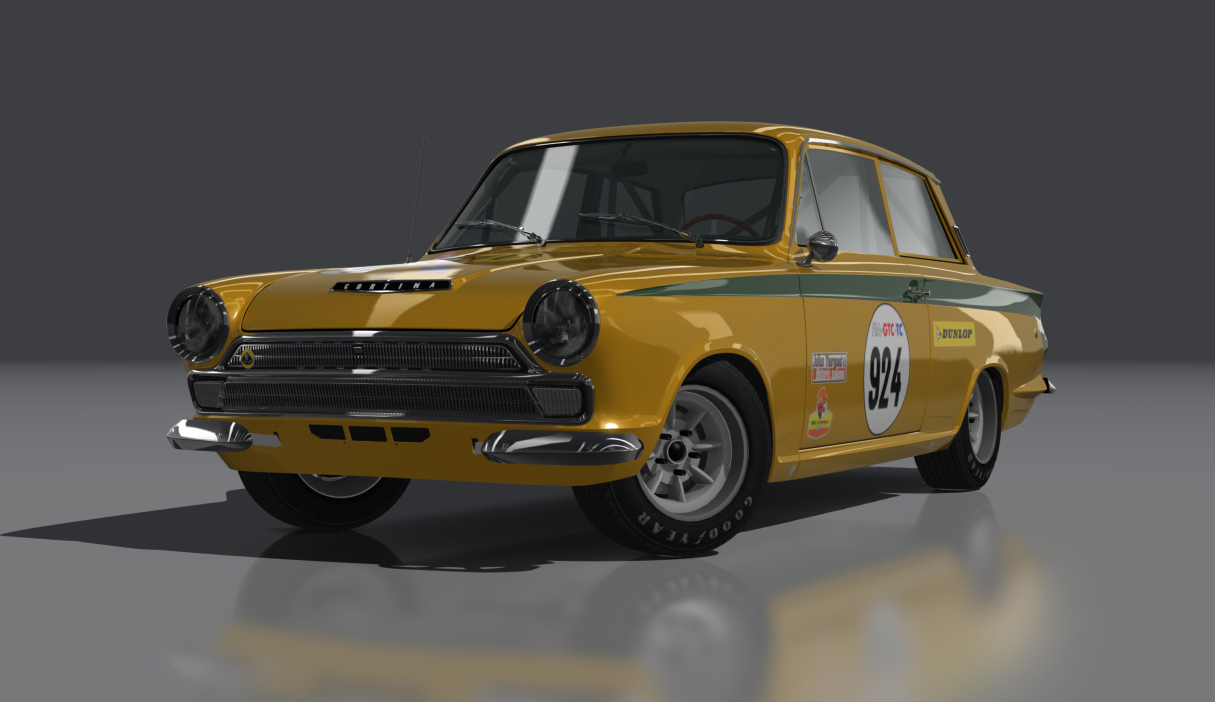 Lotus Cortina Mk1 1966, skin 924