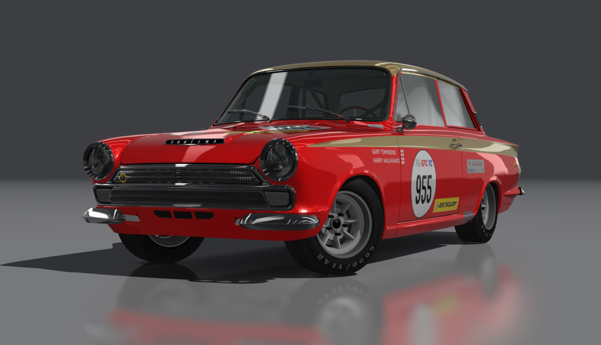 Lotus Cortina Mk1 1966, skin 955