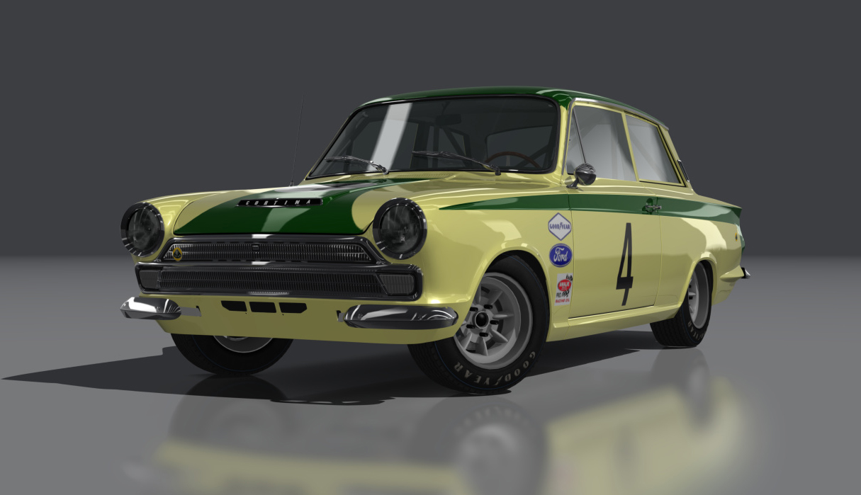 Lotus Cortina Mk1 1966, skin Allan_Moffat