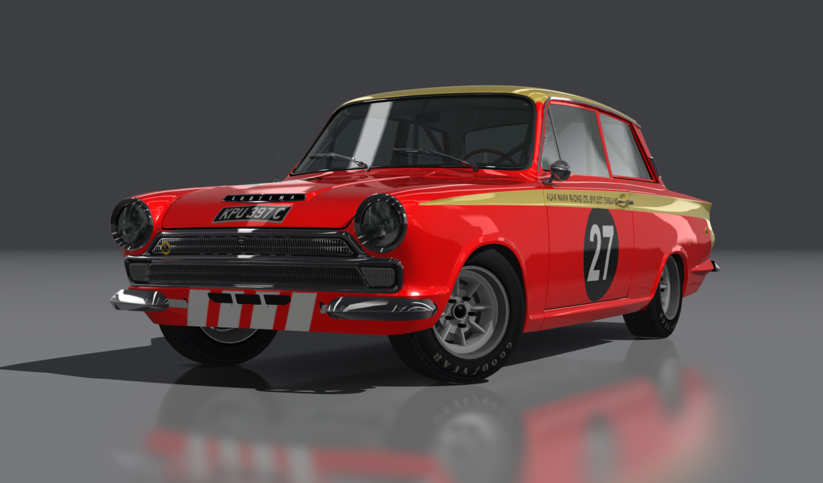 Lotus Cortina Mk1 1966, skin John Whitmore