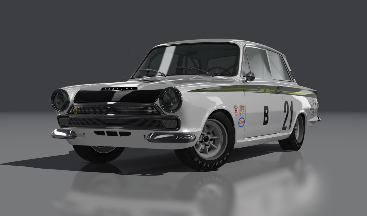 Lotus Cortina Mk1 1966, skin Marlboro 1966