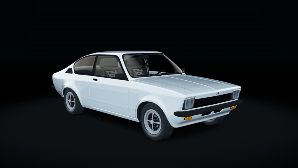 Opel Kadett, skin Polarweiss