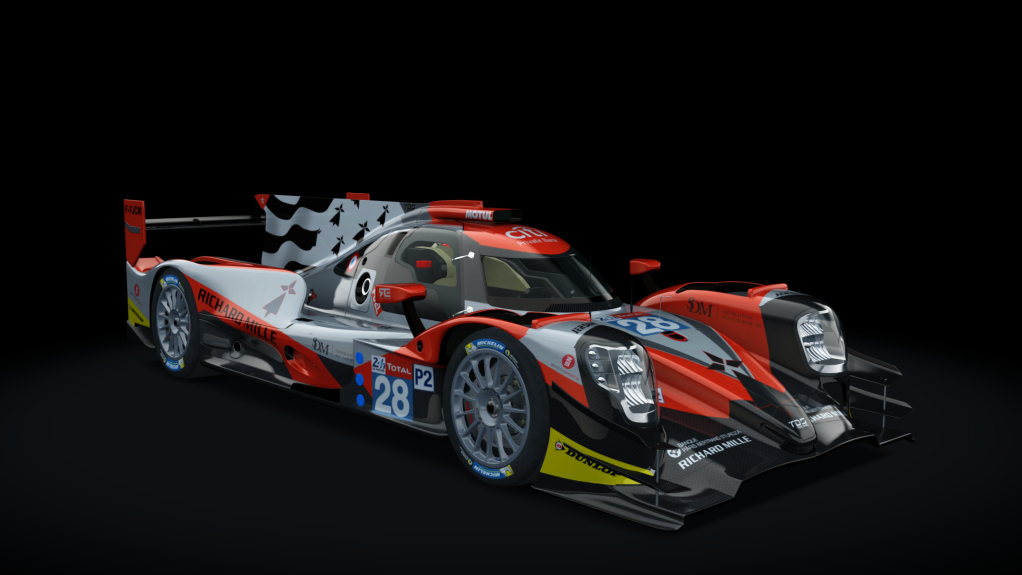 Oreca 07, skin 2019_28_TDS_LM