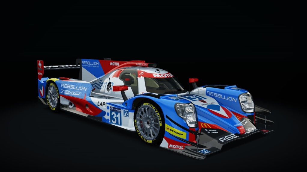 Oreca 07, skin 31_Vaillante