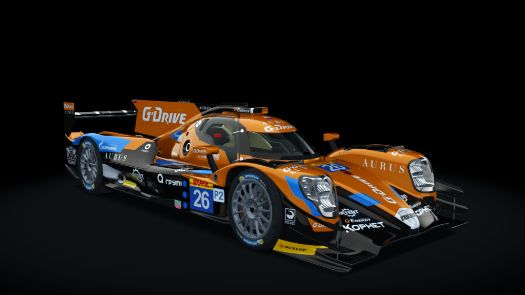 Oreca 07, skin wec26_g-drive_aurus_01_2019