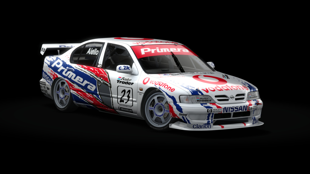 Nissan Primera P11 BTCC, skin vodafone_23