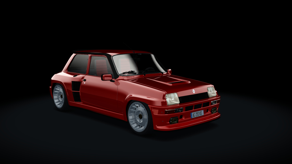 Renault 5 Turbo R, skin Rouge2
