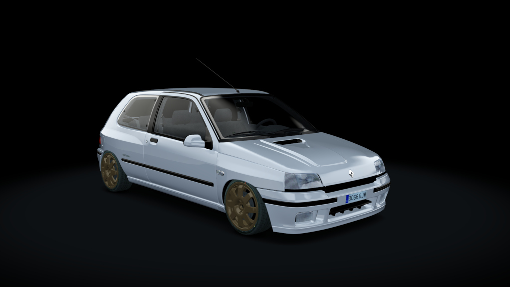 Renault Clio Williams, skin gris