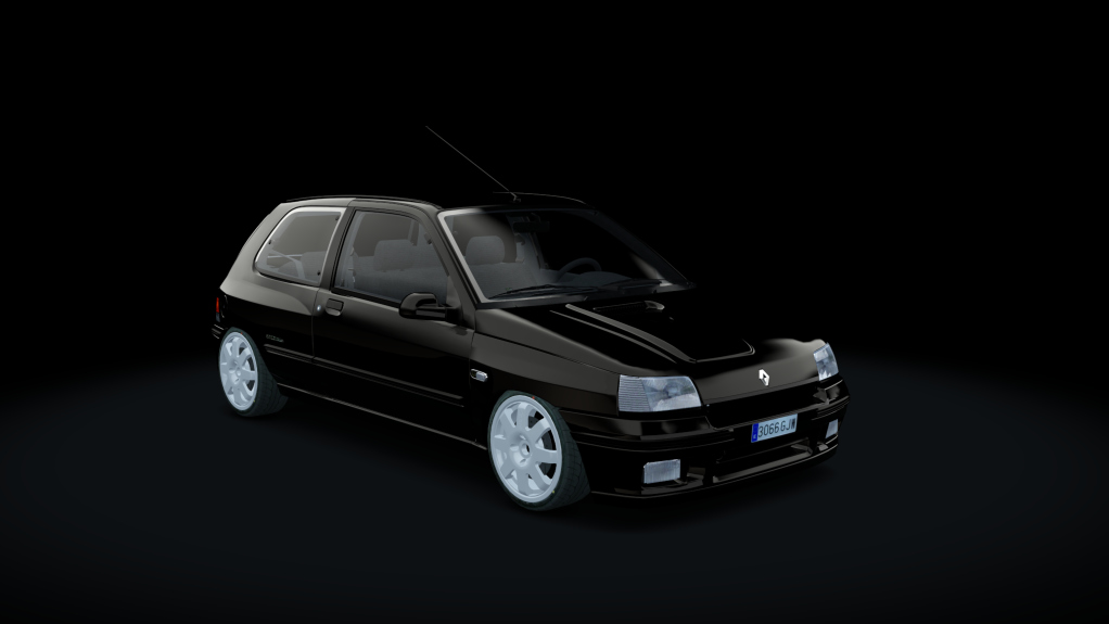 Renault Clio Williams, skin negro