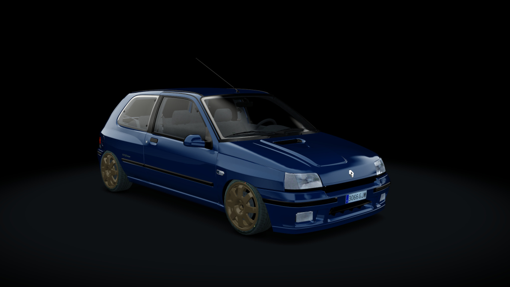 Renault Clio Williams, skin originale