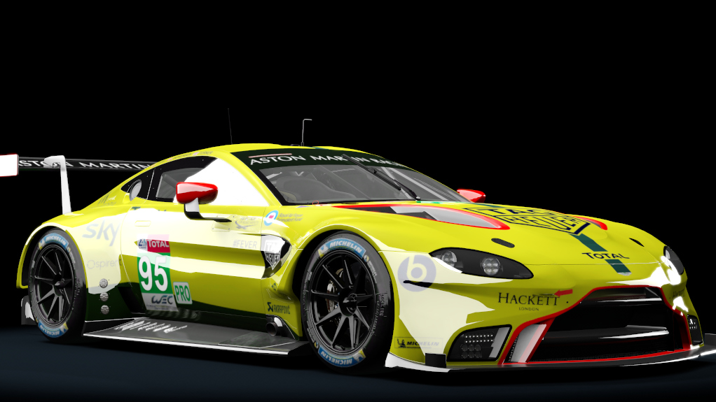 Aston Martin Vantage GTE 2019, skin LeMans_2018_Aston_Martin_95