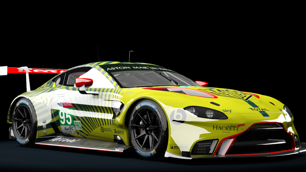 Aston Martin Vantage GTE 2019, skin LeMans_2020_Aston_Martin_95