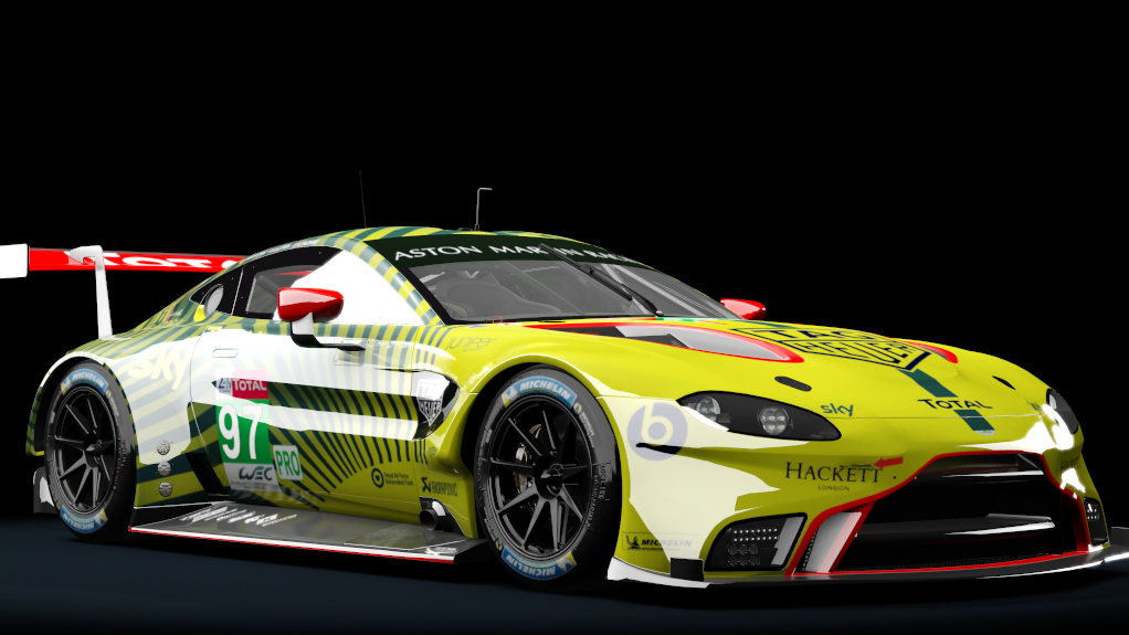 Aston Martin Vantage GTE 2019, skin LeMans_2020_Aston_Martin_97