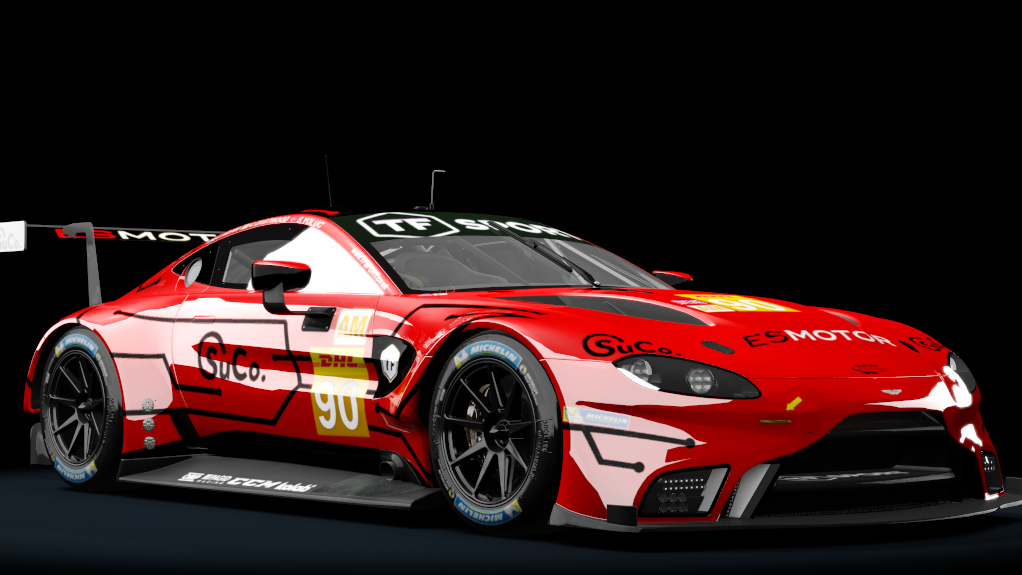 Aston Martin Vantage GTE 2019, skin WEC_2019_TF_Motorsport_90