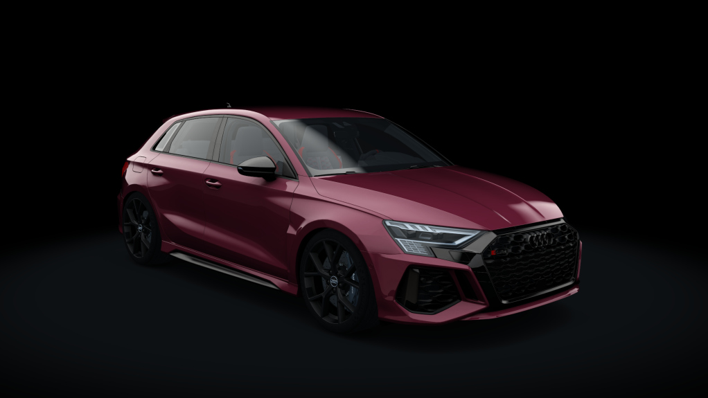 Audi RS3 Sportback, skin 12_Shiraz_red